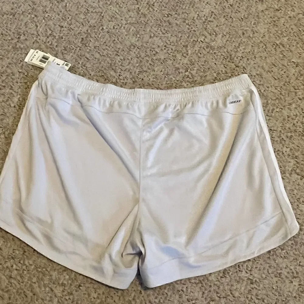 Adidas Plus Size Pacer 3-Stripe Shorts-3XL‎